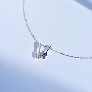 fork spoon necklace